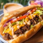 Philly Cheese Steak Sandwich