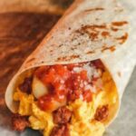 Sausage Egg and Cheese Burritos
