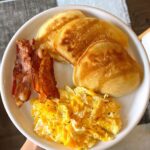 Pancake Plate (1 Pancake, 2 Eggs, 2 Meat)
