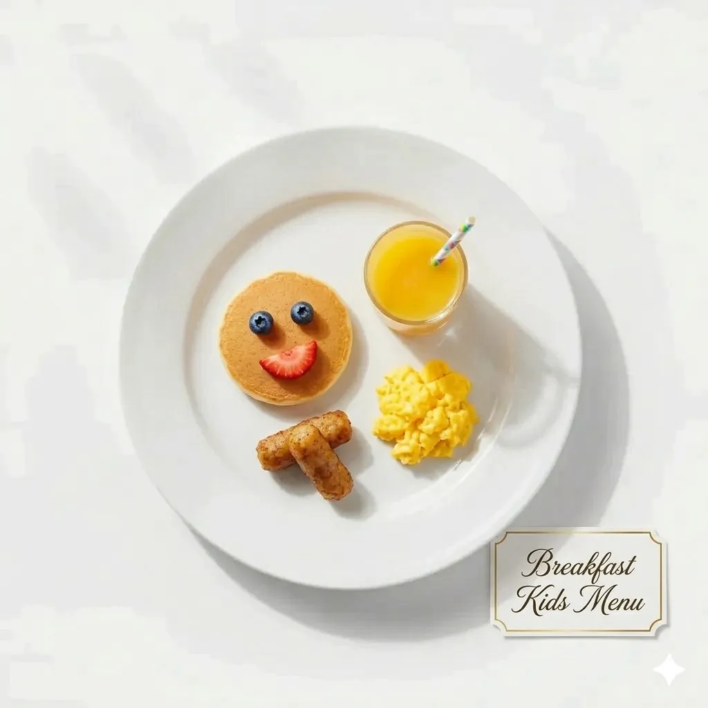Breakfast Kids Menu